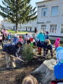 Озеленювали «Козачок» 