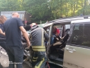 Олександрійські рятувальники ліквідували наслідки ДТП, у якому травмувалося двоє людей