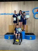 Спортсмени з Кіровоградщини здобули шість медалей на спартакіаді з пара плавання  