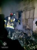 Пожежно-рятувальні підрозділи Кропивницького району загасили 5 пожеж різного характеру