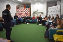 Наші патрульні продовжують розповідати молоді, як діяти та куди звертатися у разі виявлення фактів домашнього насильства