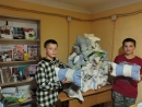 Учні Рівнянської спецшколи виготовили для українських воїнів подушки-кісточки