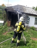 Пожежа у селищі Знам’янка