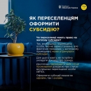 Внутрішні переселенці можуть отримати субсидію