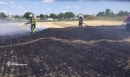 В Кропивницькому районі на пожежі сухостою травмувалася літня жінка